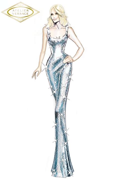 donatella versace foto recenti|donatella versace design sketches.